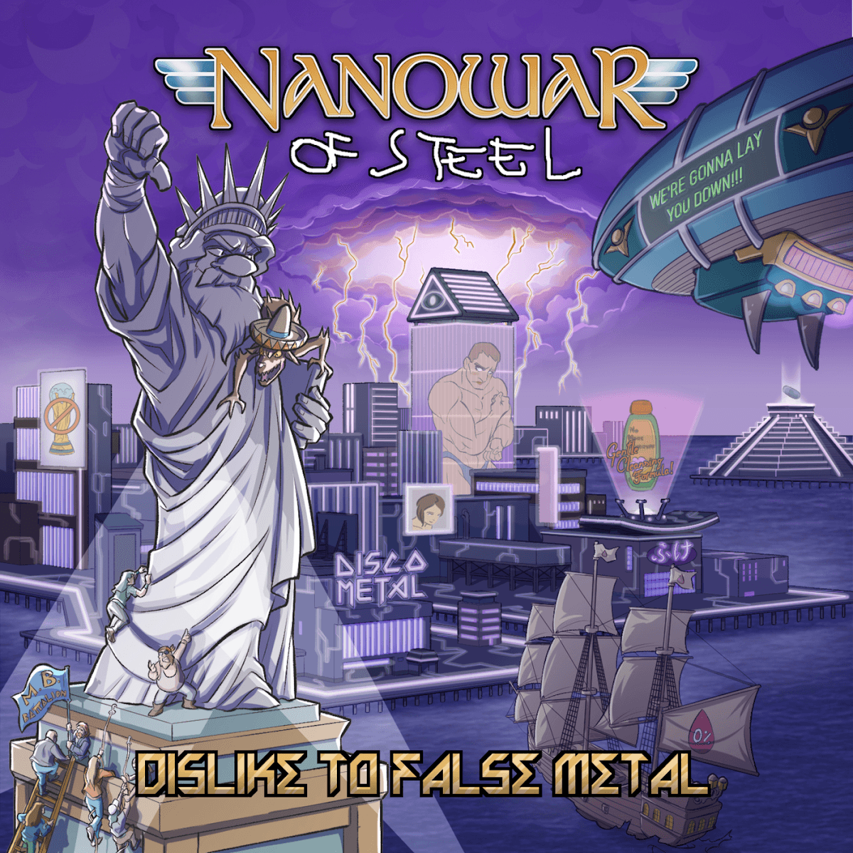 Nanowar Of Steel - Dislike To False Metal Nanowar Of Steel - Dislike To False Metal