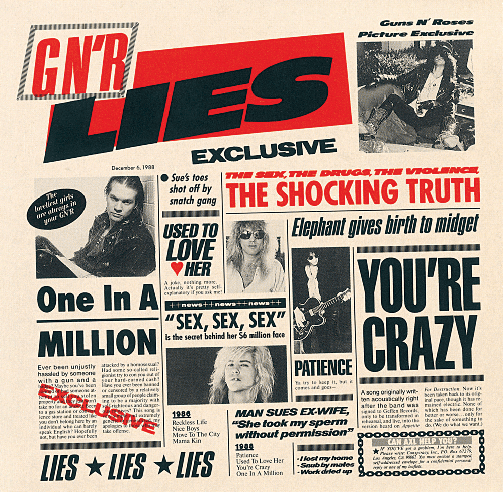 Guns N Roses - G N' R Lies
